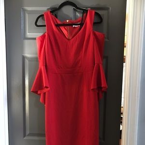BISOU bisou red dress new with tags